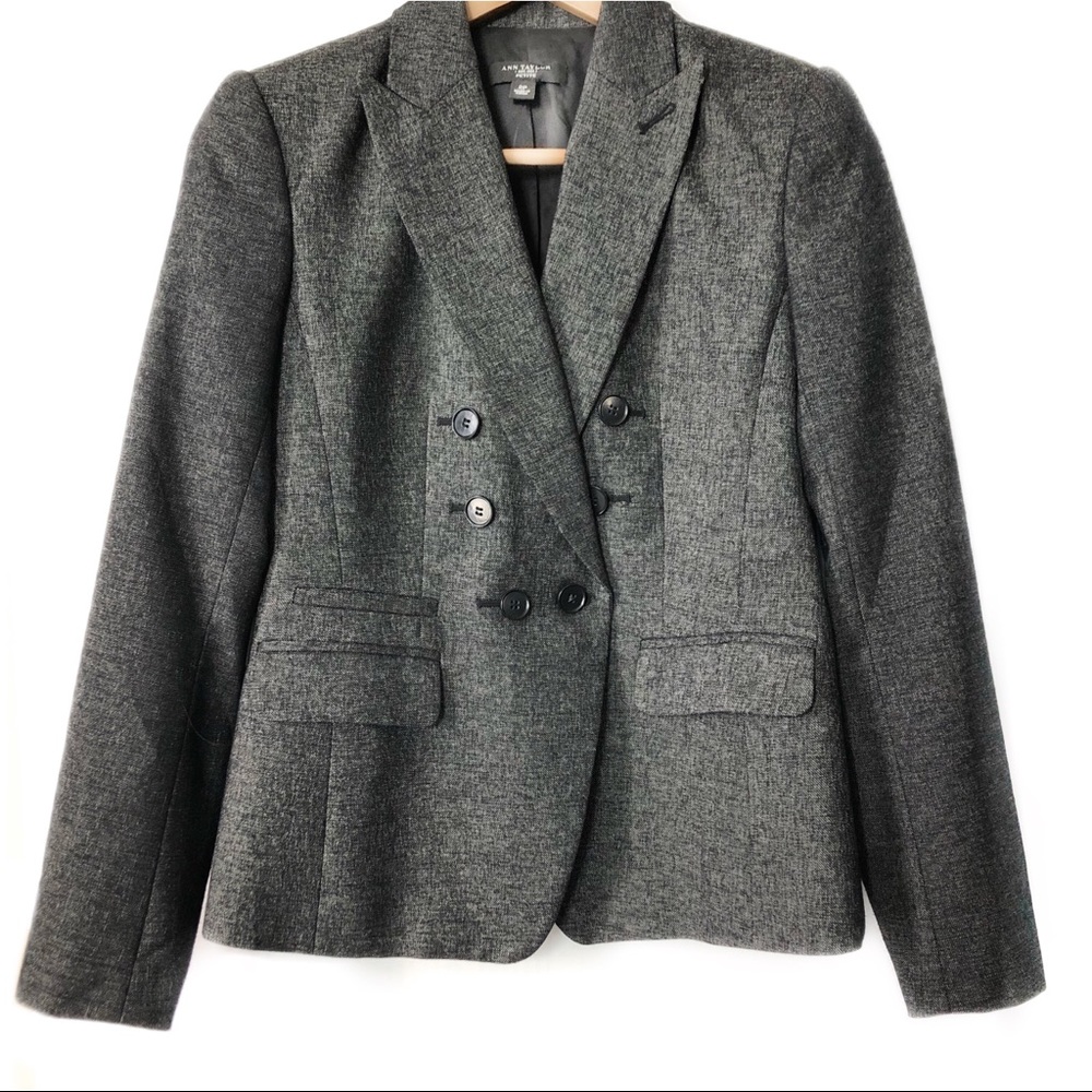 Ann Taylor Gray Blazer